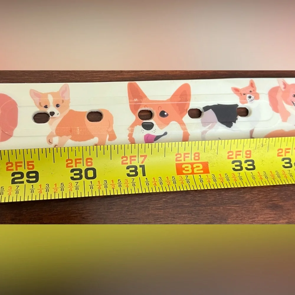 C4 Corgi Belt with black Buckle Combo waterproof dog lover novelty gift EUC